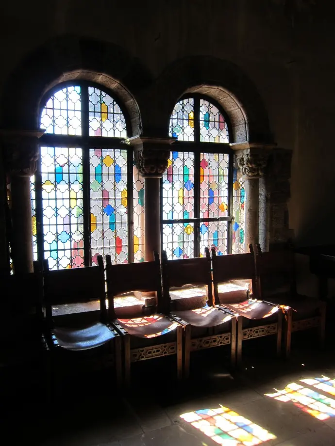 Inside La Napoule Castle
